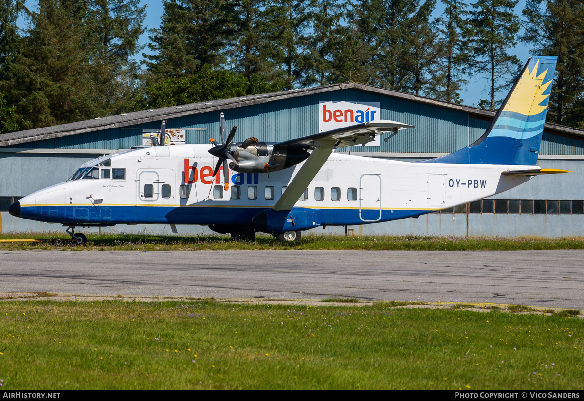 Aircraft Photo of OY-PBW | Short 360-300 | BenAir | AirHistory.net #843474
