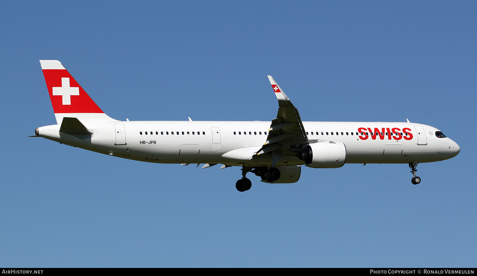 Aircraft Photo of HB-JPB | Airbus A321-271NX | Swiss International Air Lines | AirHistory.net #843478