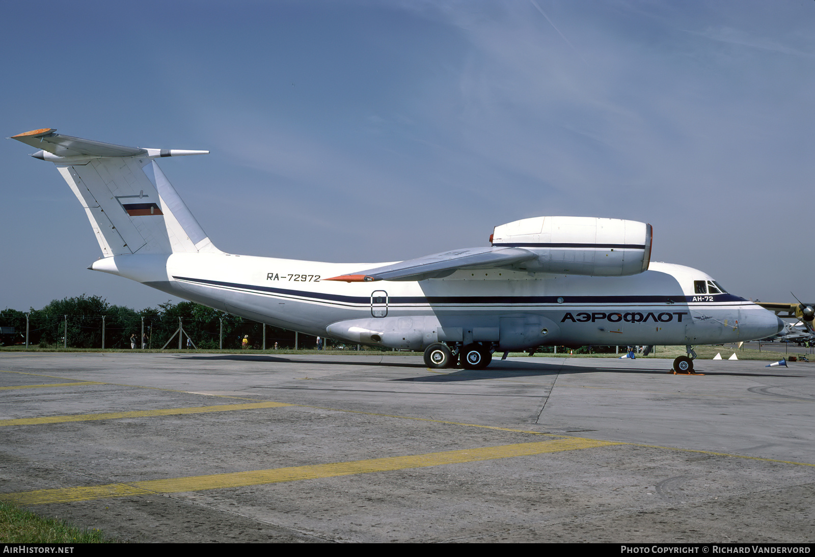 Aircraft Photo of RA-72972 | Antonov An-72 | Aeroflot | AirHistory.net #843496