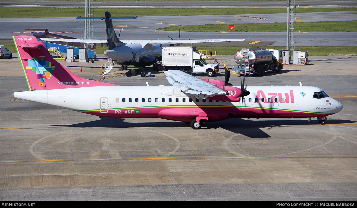 Aircraft Photo of PR-AKF | ATR ATR-72-600 (ATR-72-212A) | Azul Linhas Aéreas Brasileiras | AirHistory.net #843516
