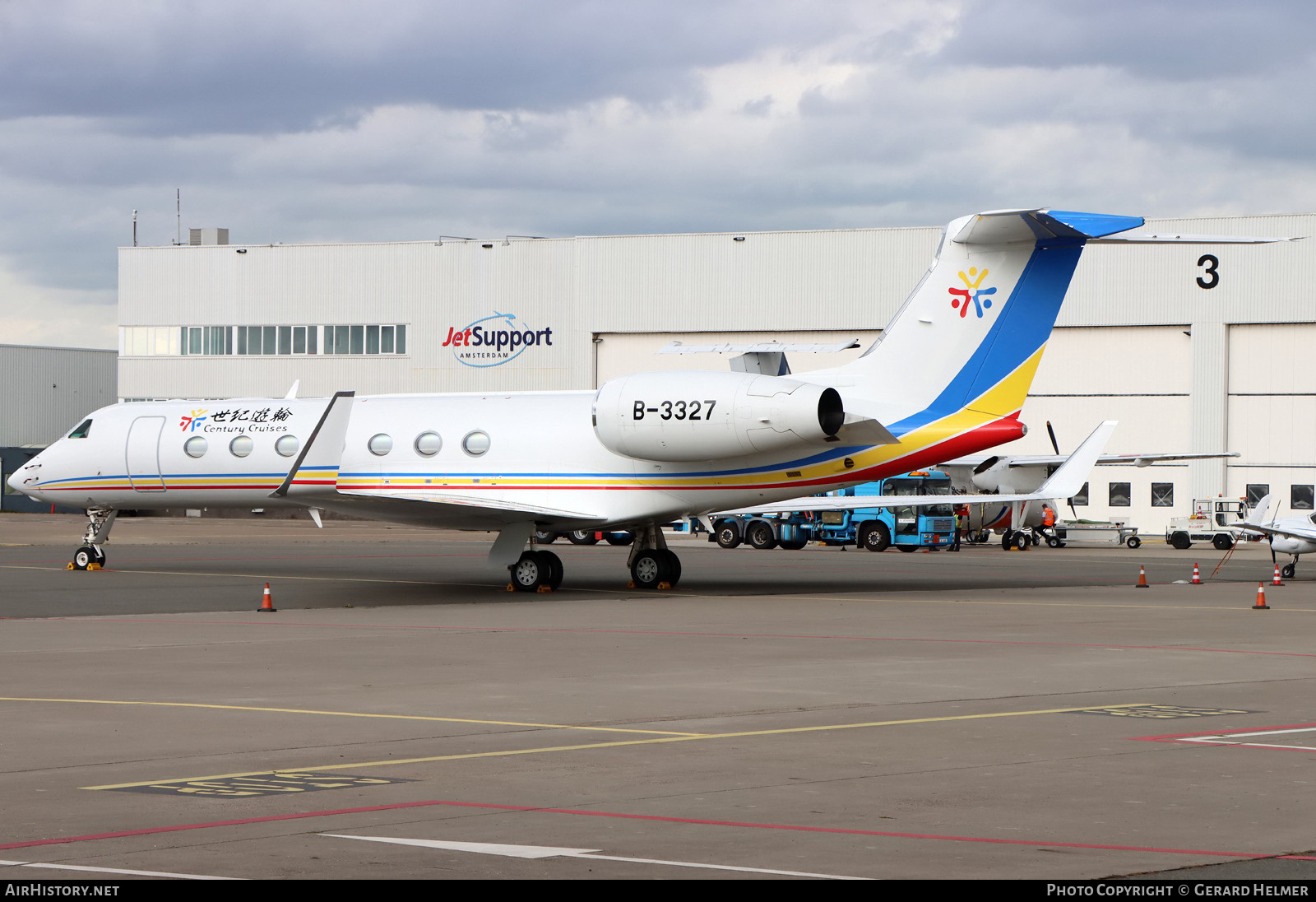 Aircraft Photo of B-3327 | Gulfstream Aerospace G-V-SP Gulfstream G550 | Century Cruises | AirHistory.net #843518