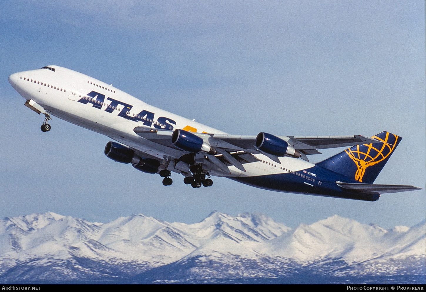 Aircraft Photo of N522MC | Boeing 747-2D7B(SF) | Atlas Air | AirHistory.net #843530