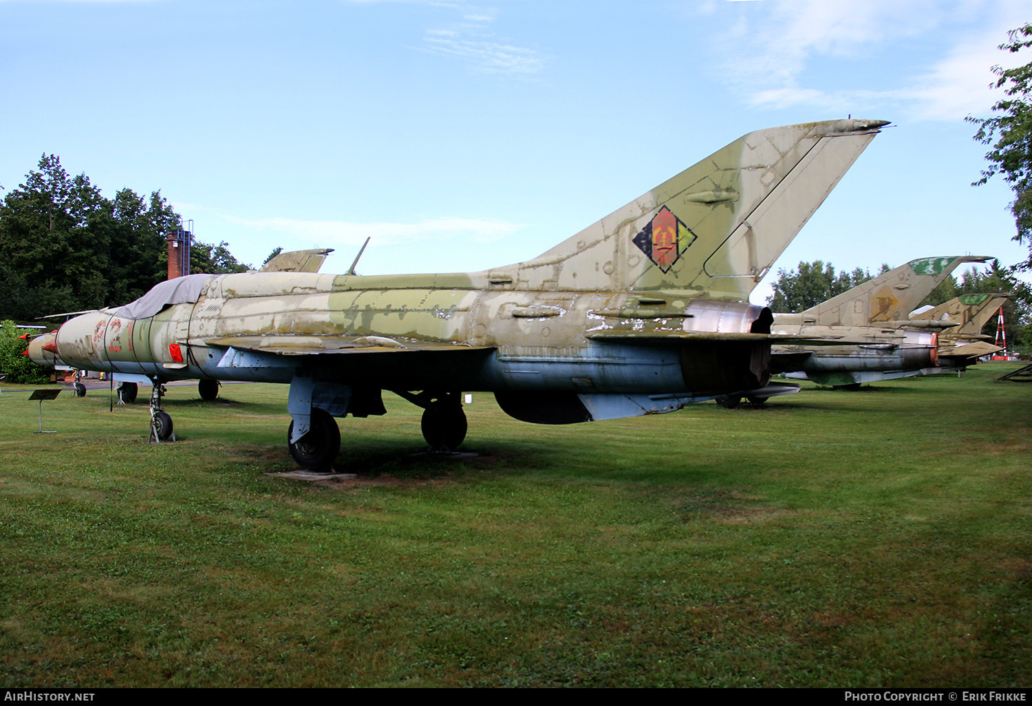 Aircraft Photo of 821 | Mikoyan-Gurevich MiG-21PF | East Germany - Air Force | AirHistory.net #843536