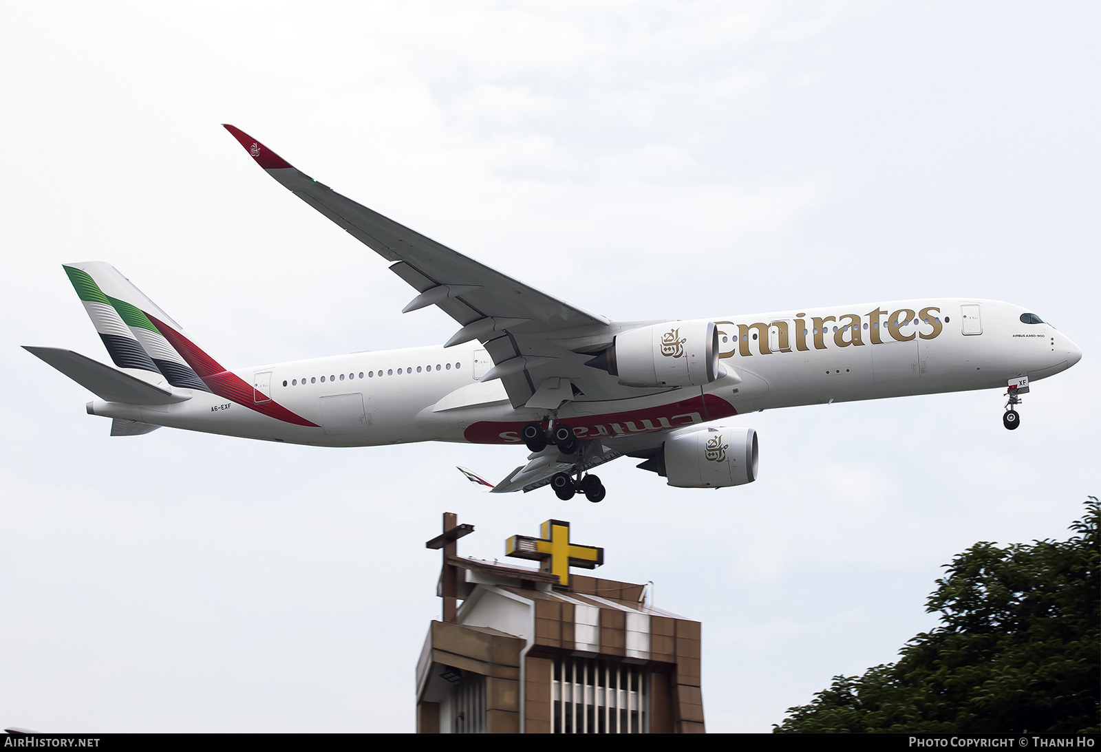 Aircraft Photo of A6-EXF | Airbus A350-941 | Emirates | AirHistory.net #843546