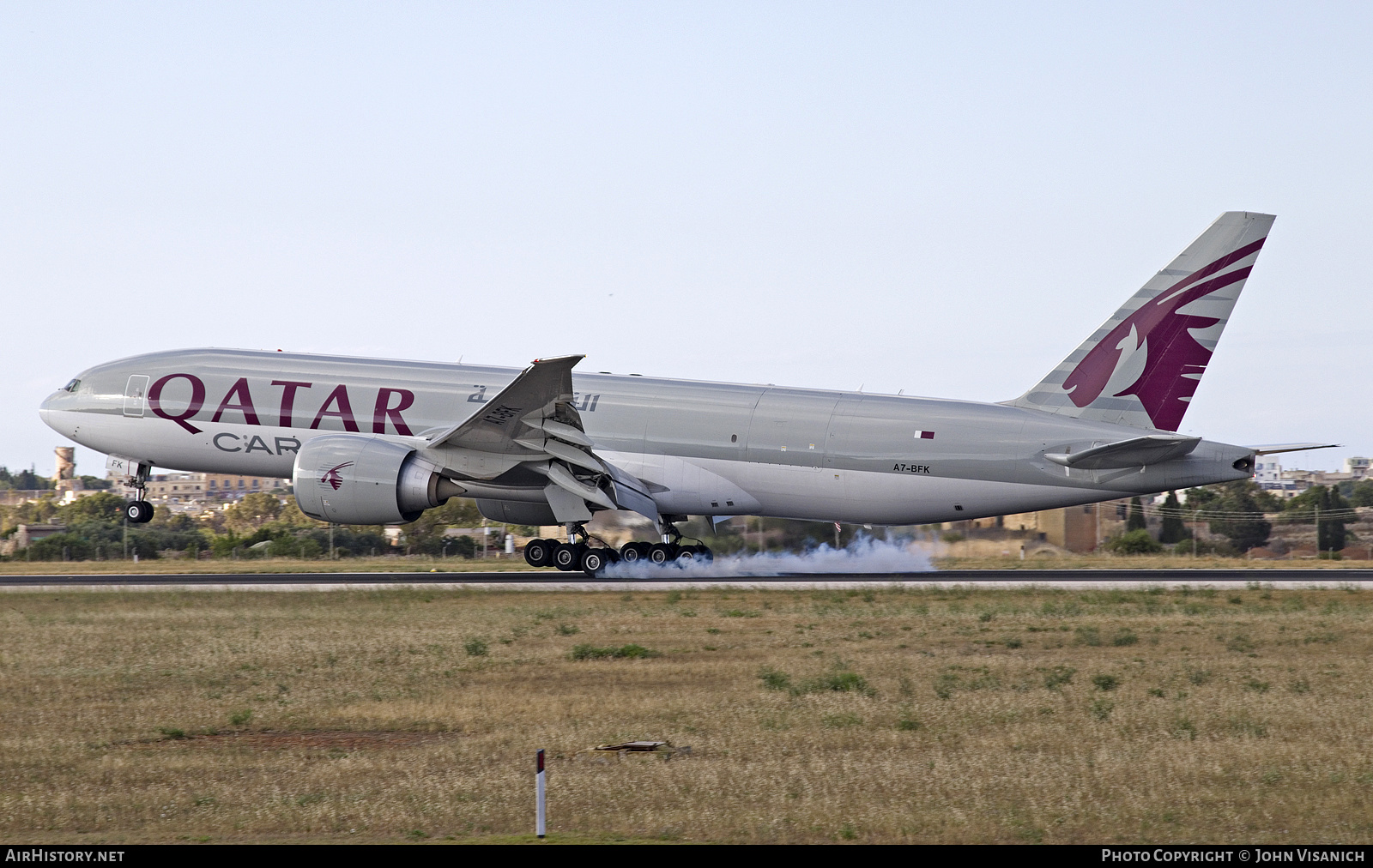 Aircraft Photo of A7-BFK | Boeing 777-F | Qatar Airways Cargo | AirHistory.net #843568