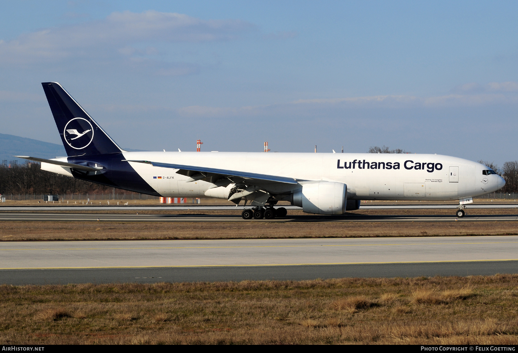 Aircraft Photo of D-ALFK | Boeing 777-F | Lufthansa Cargo | AirHistory.net #843610