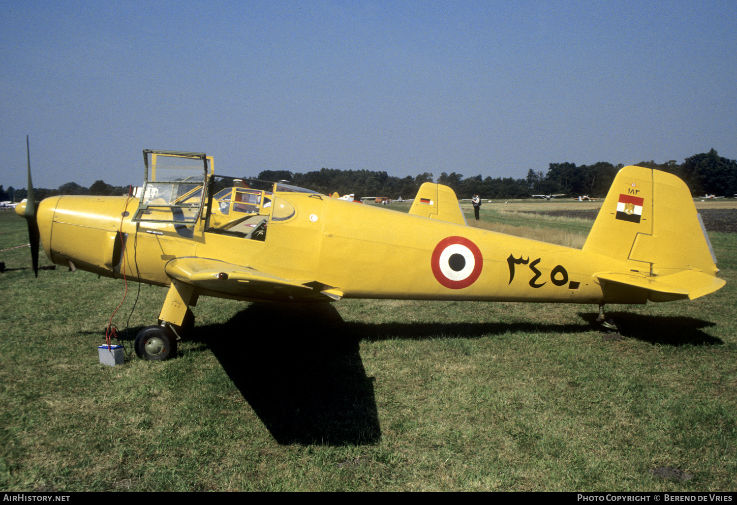 Aircraft Photo of 345 | Heliopolis Gomhouria Mk6 | Egypt - Air Force | AirHistory.net #843619