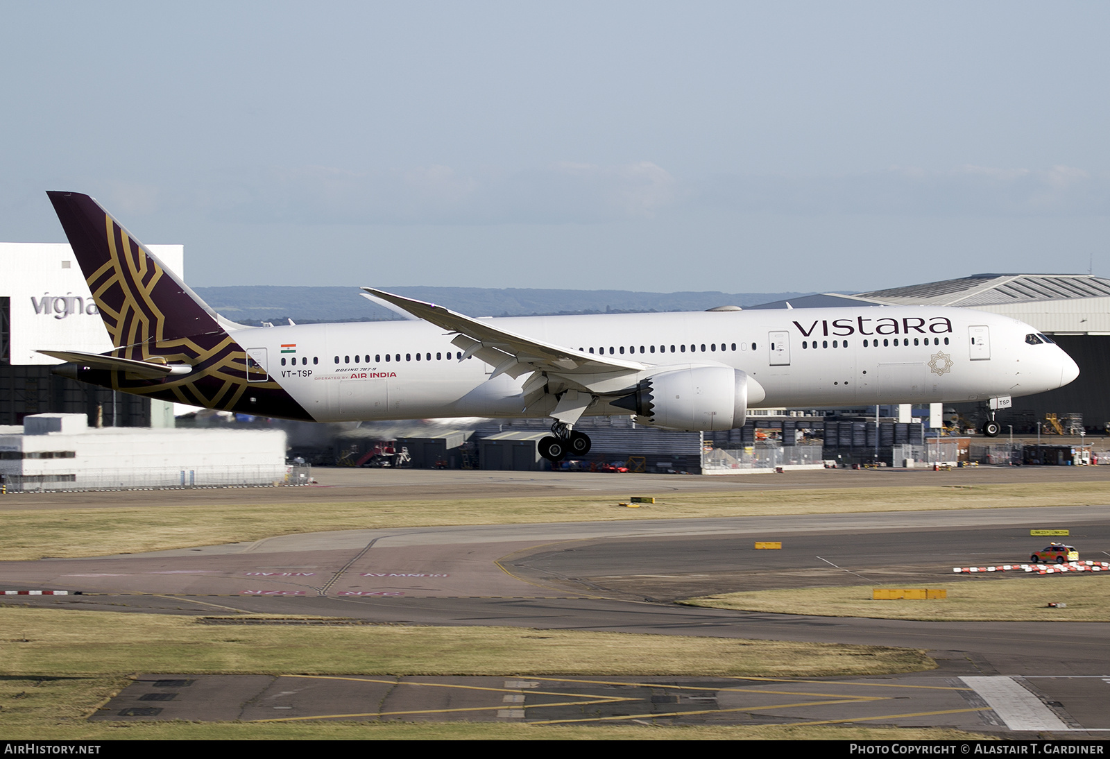 Aircraft Photo of VT-TSP | Boeing 787-9 Dreamliner | Vistara | AirHistory.net #843622