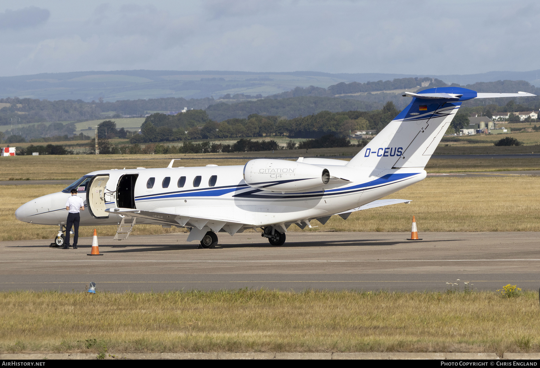 Aircraft Photo of D-CEUS | Cessna 525C CitationJet CJ4 | AirHistory.net #843646