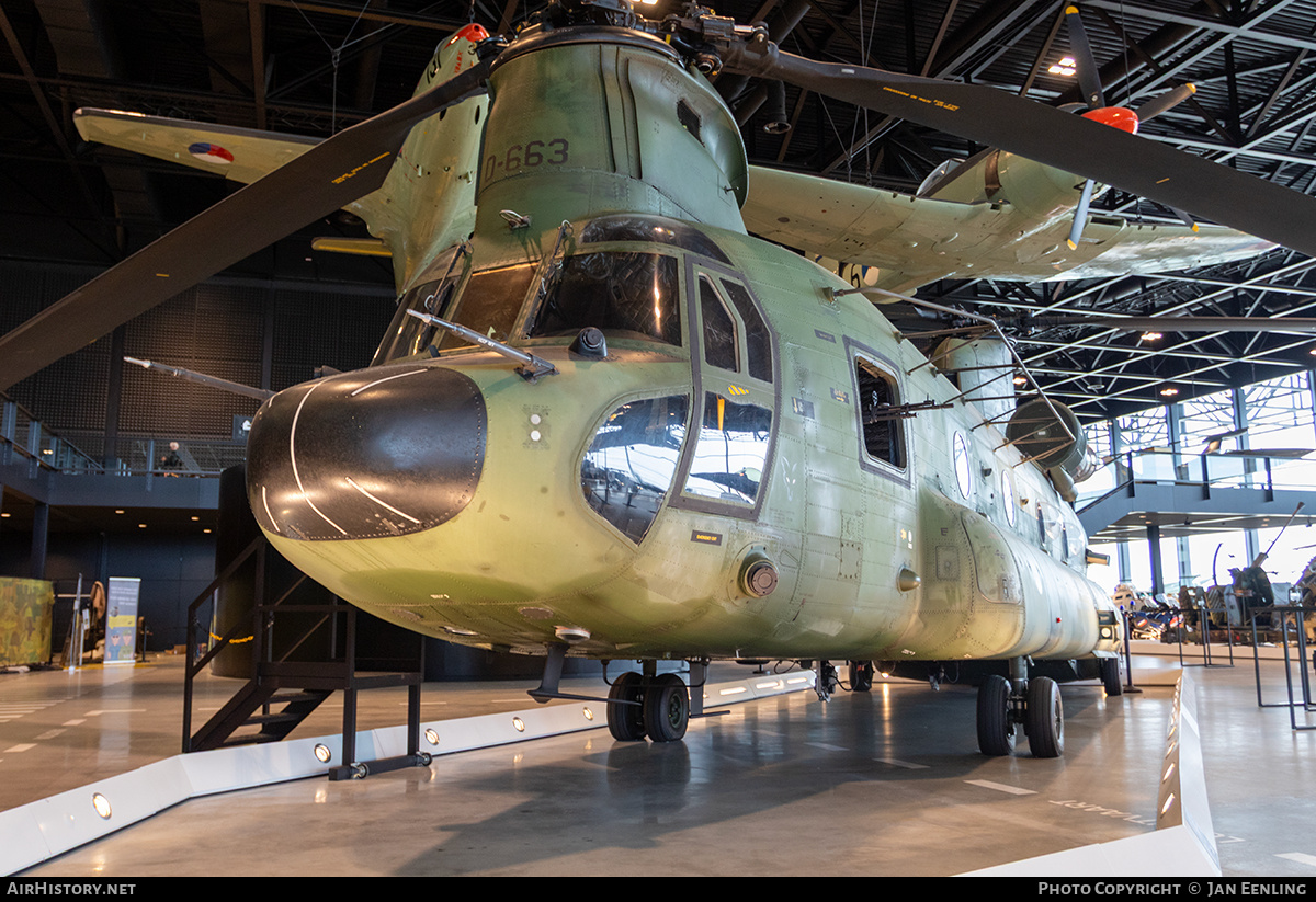 Aircraft Photo of D-663 | Boeing CH-47D Chinook (414) | Netherlands - Air Force | AirHistory.net #843674