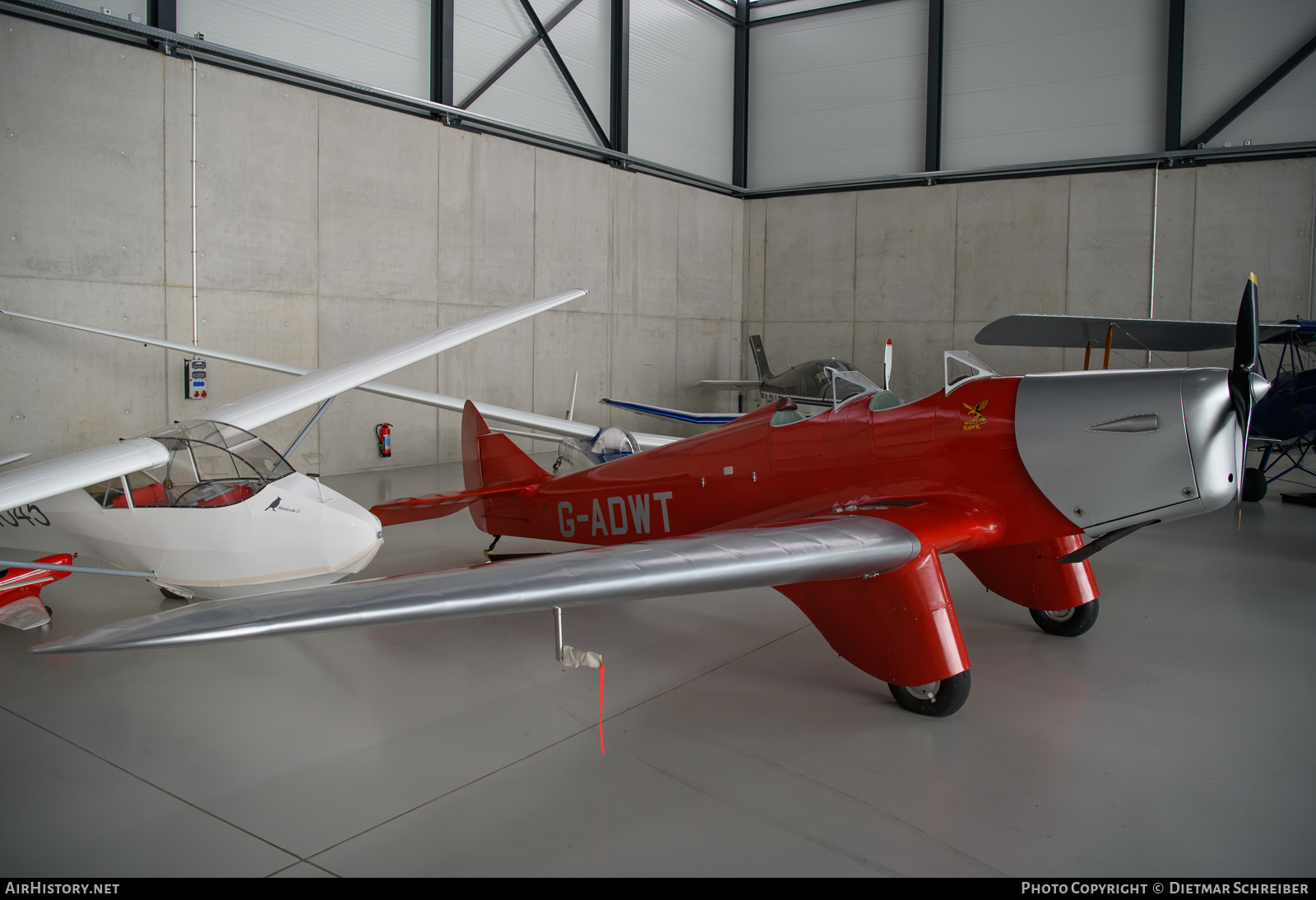 Aircraft Photo of G-ADWT | Miles M.2W Hawk Trainer | AirHistory.net #843676
