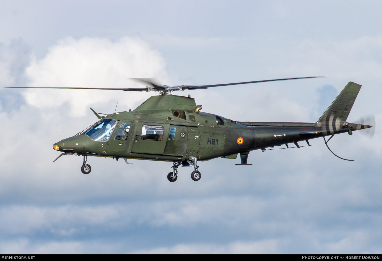 Aircraft Photo of H21 | Agusta A-109HO (A-109BA) | Belgium - Army | AirHistory.net #843694