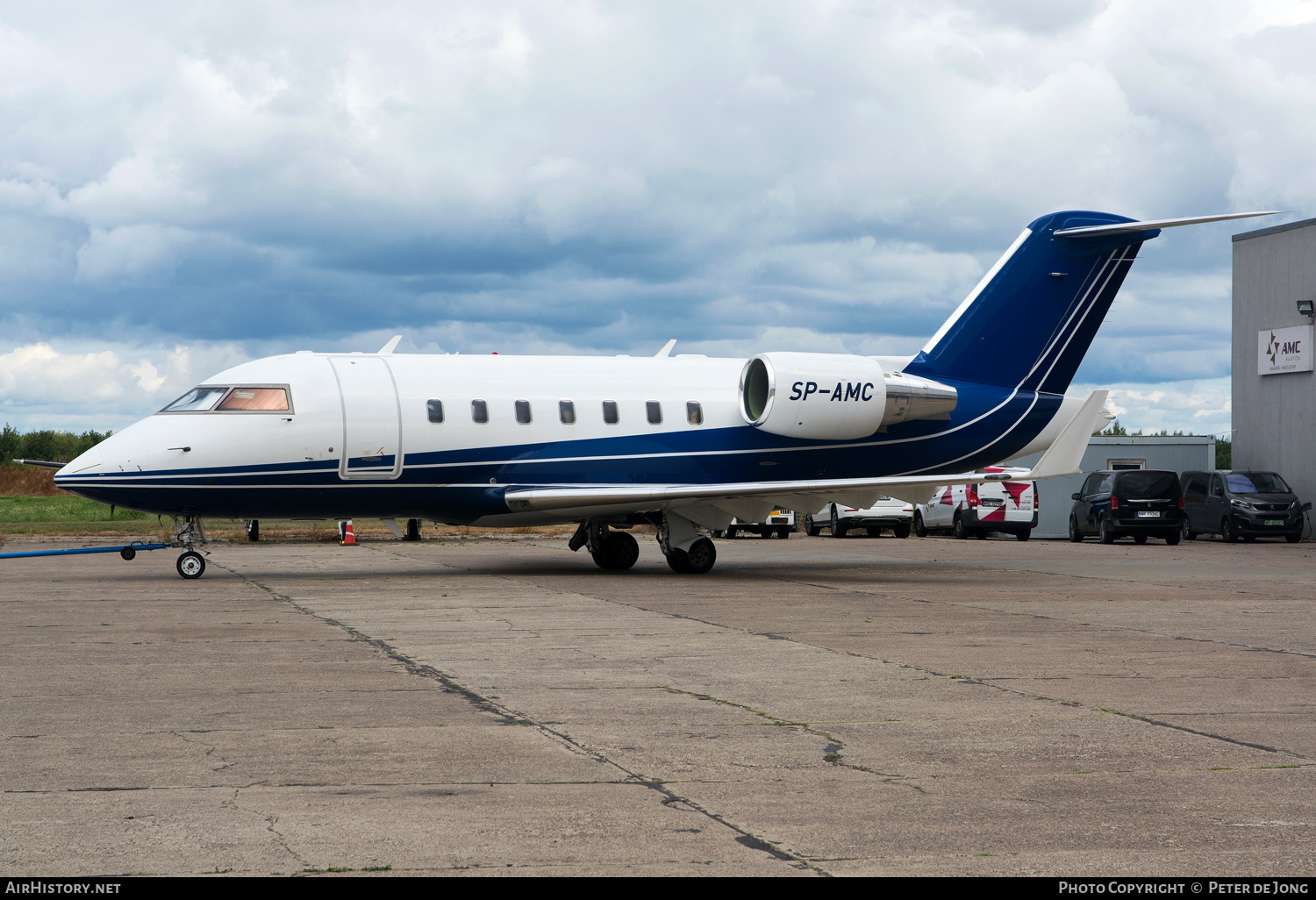 Aircraft Photo of SP-AMC | Bombardier Challenger 605 (CL-600-2B16) | AirHistory.net #843698