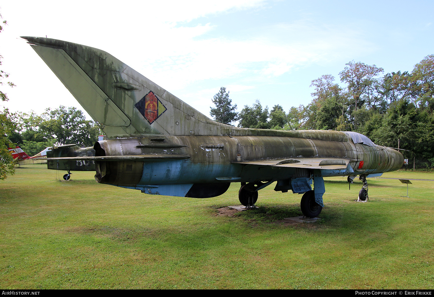 Aircraft Photo of 821 | Mikoyan-Gurevich MiG-21PF | East Germany - Air Force | AirHistory.net #843717