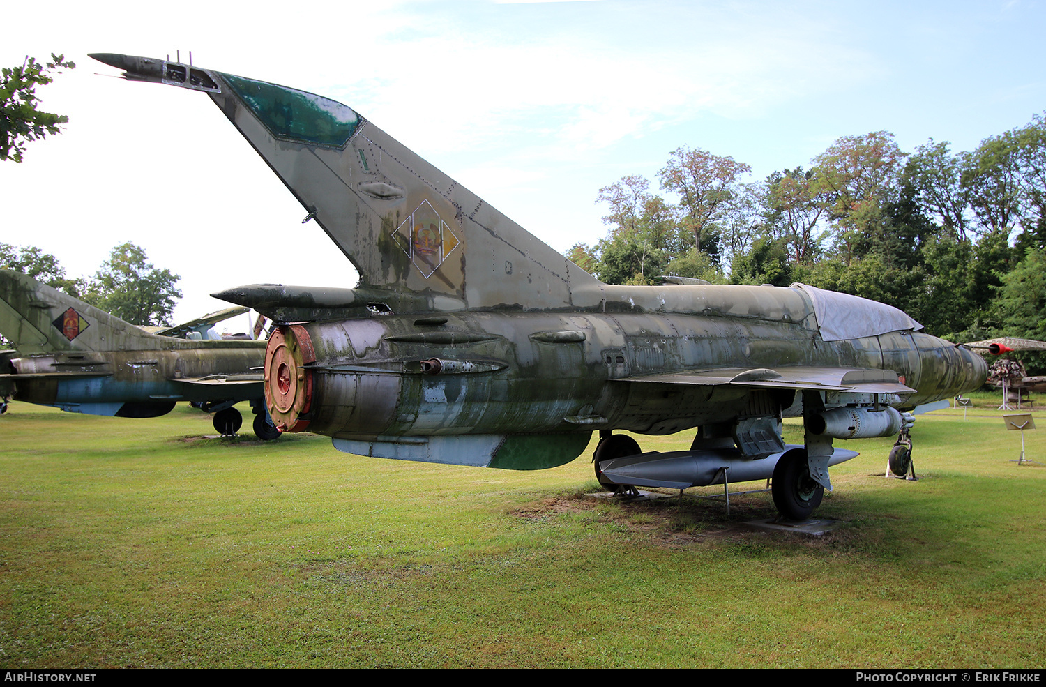 Aircraft Photo of 215 | Mikoyan-Gurevich MiG-21US | East Germany - Air Force | AirHistory.net #843726