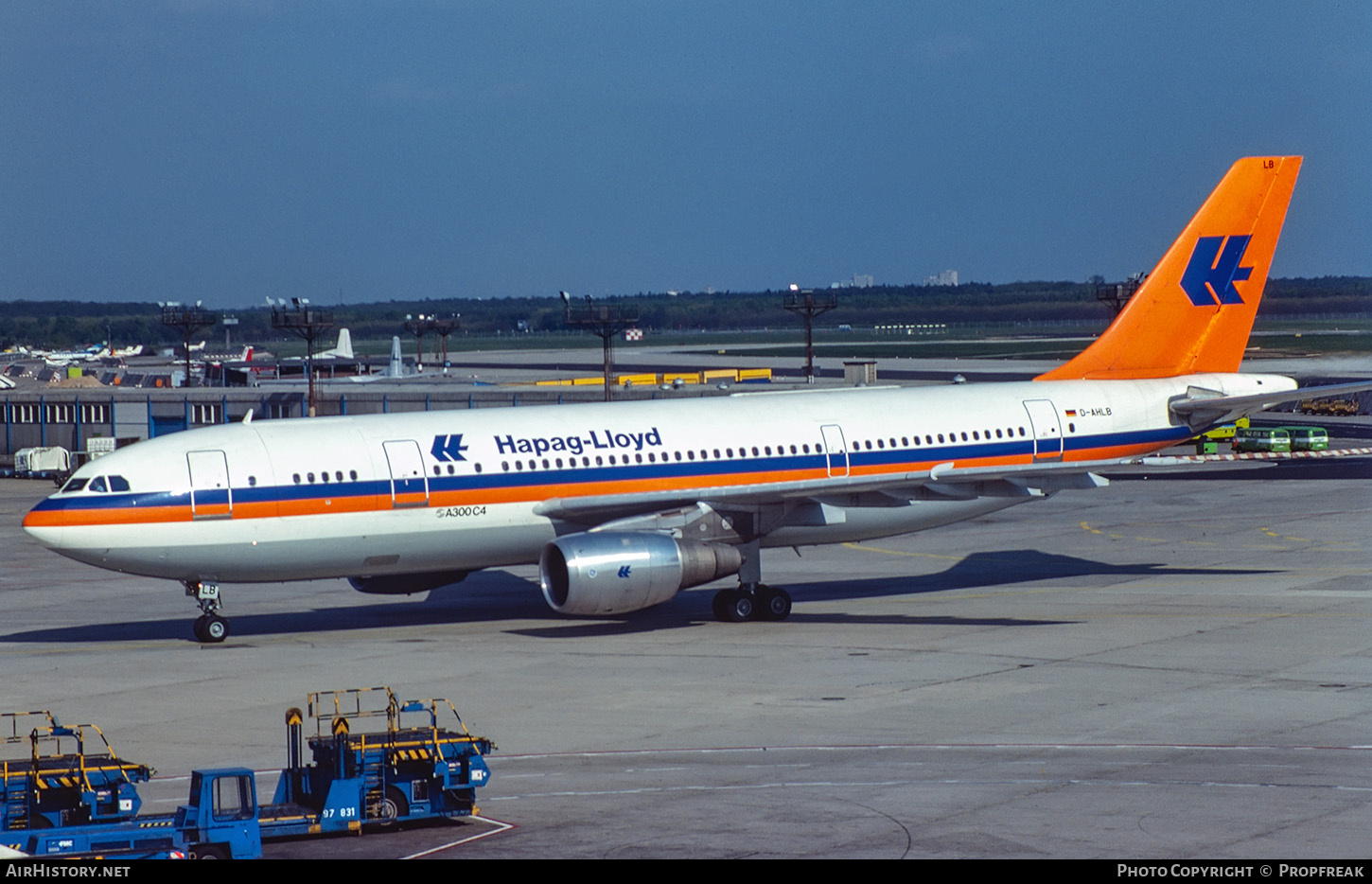 Aircraft Photo of D-AHLB | Airbus A300C4-203 | Hapag-Lloyd | AirHistory.net #843730