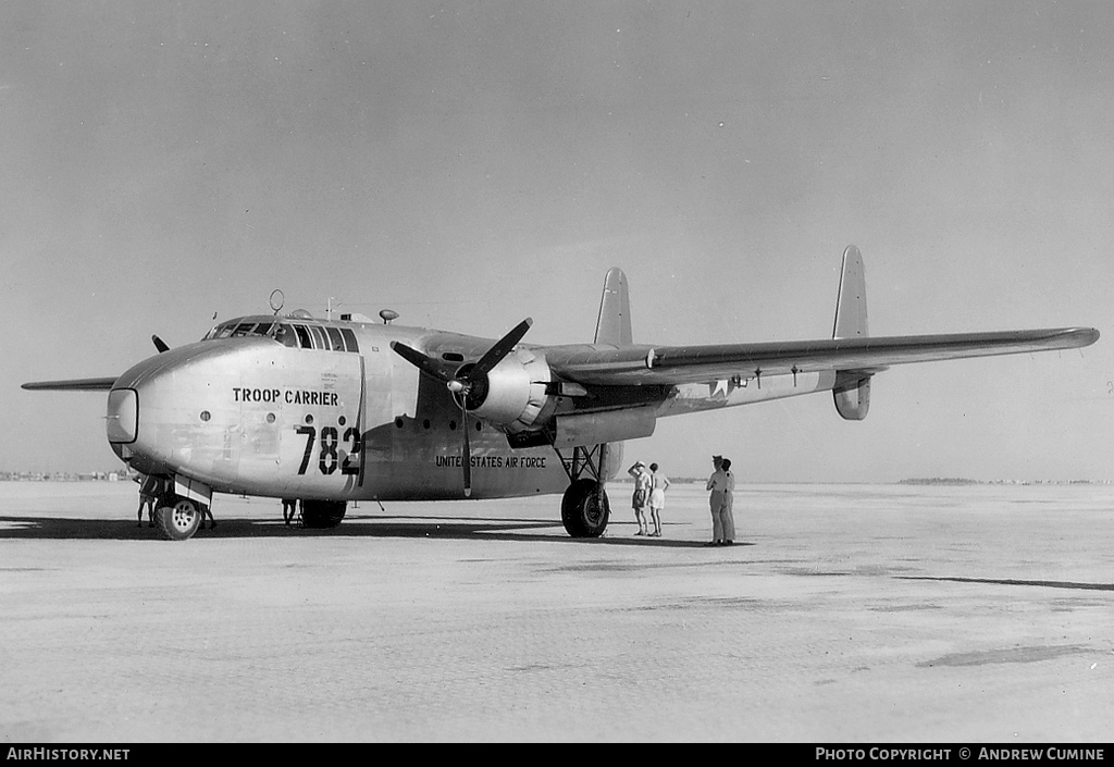 Aircraft Photo of 45-57782 / 557782 | Fairchild C-82A Packet | USA - Air Force | AirHistory.net #843738