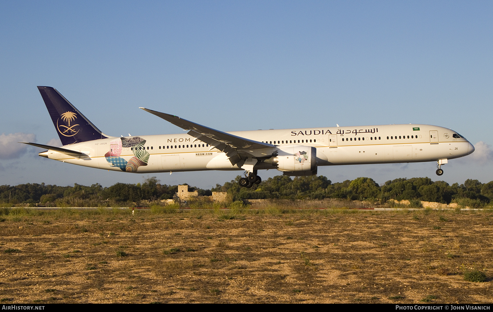 Aircraft Photo of HZ-AR26 | Boeing 787-10 Dreamliner | Saudia - Saudi Arabian Airlines | AirHistory.net #843742