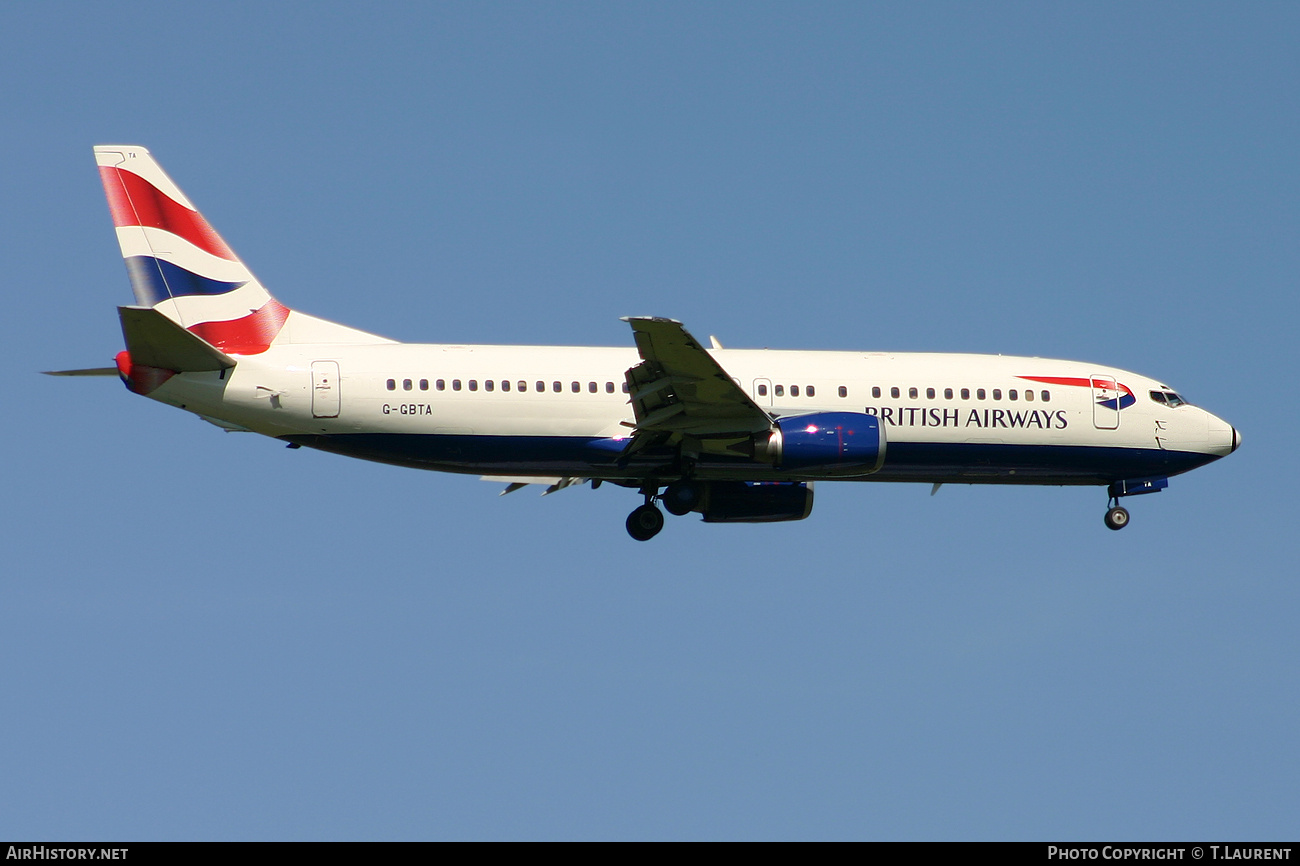 Aircraft Photo of G-GBTA | Boeing 737-436 | British Airways | AirHistory.net #843758