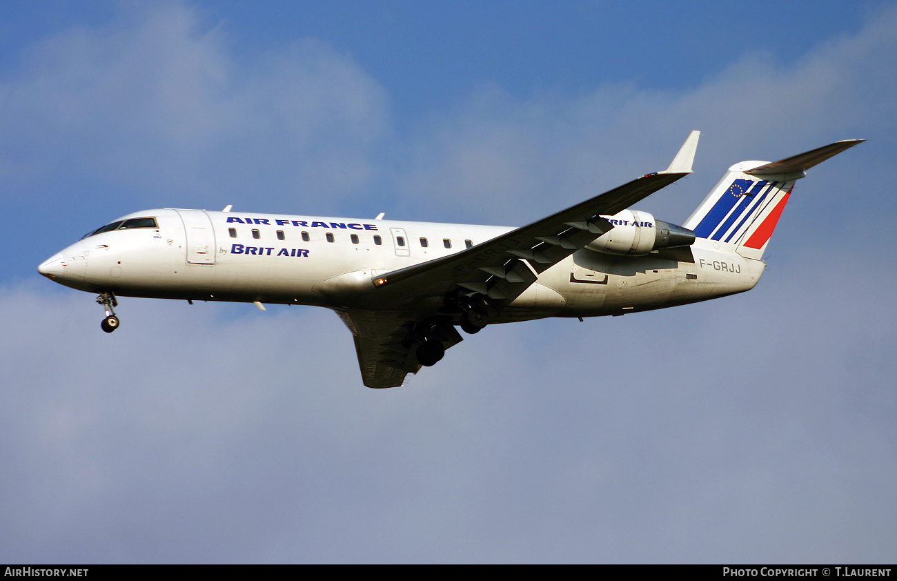 Aircraft Photo of F-GRJJ | Bombardier CRJ-100ER (CL-600-2B19) | Air France | AirHistory.net #843767