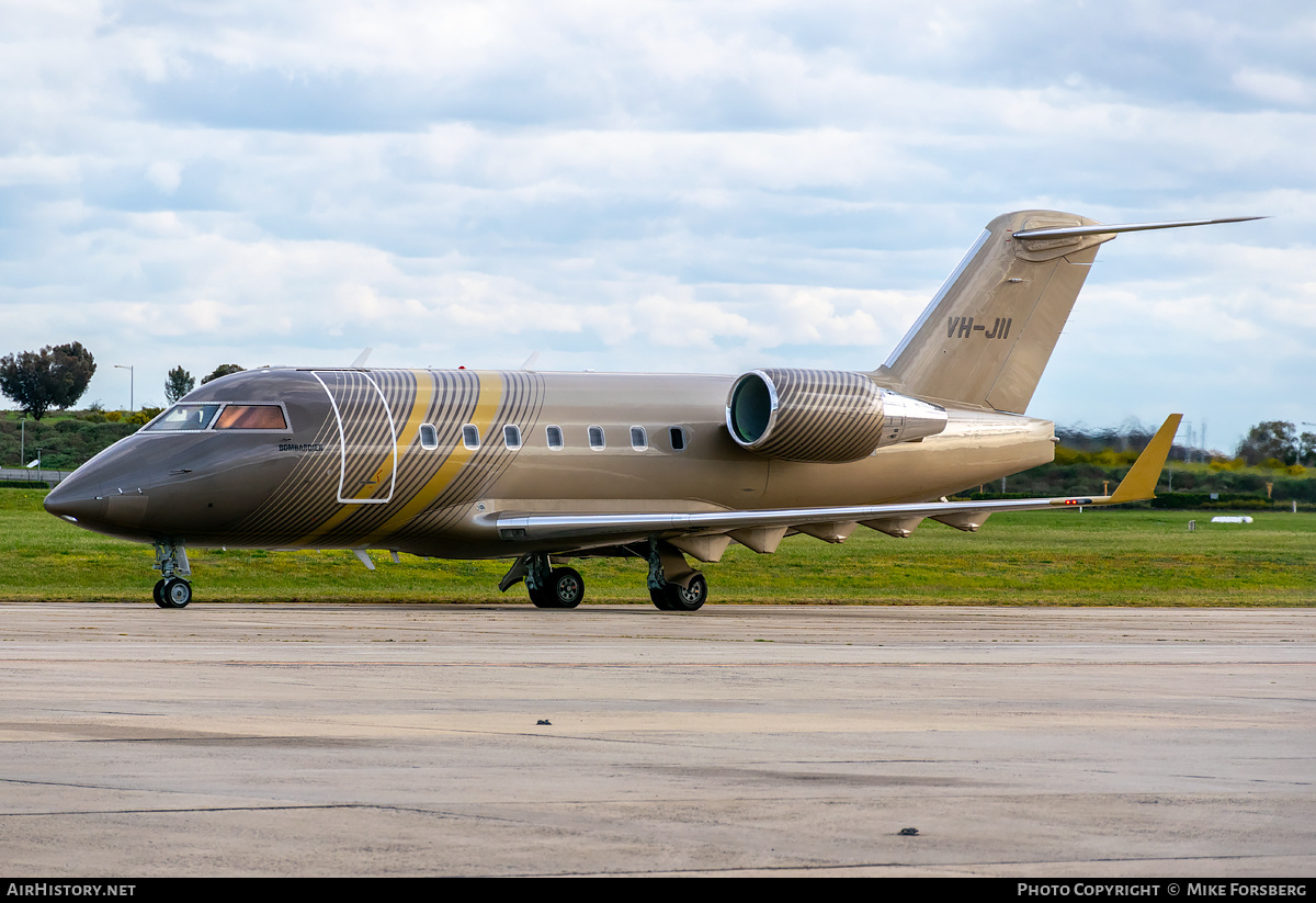 Aircraft Photo of VH-JII | Bombardier Challenger 604 (CL-600-2B16) | AirHistory.net #843768