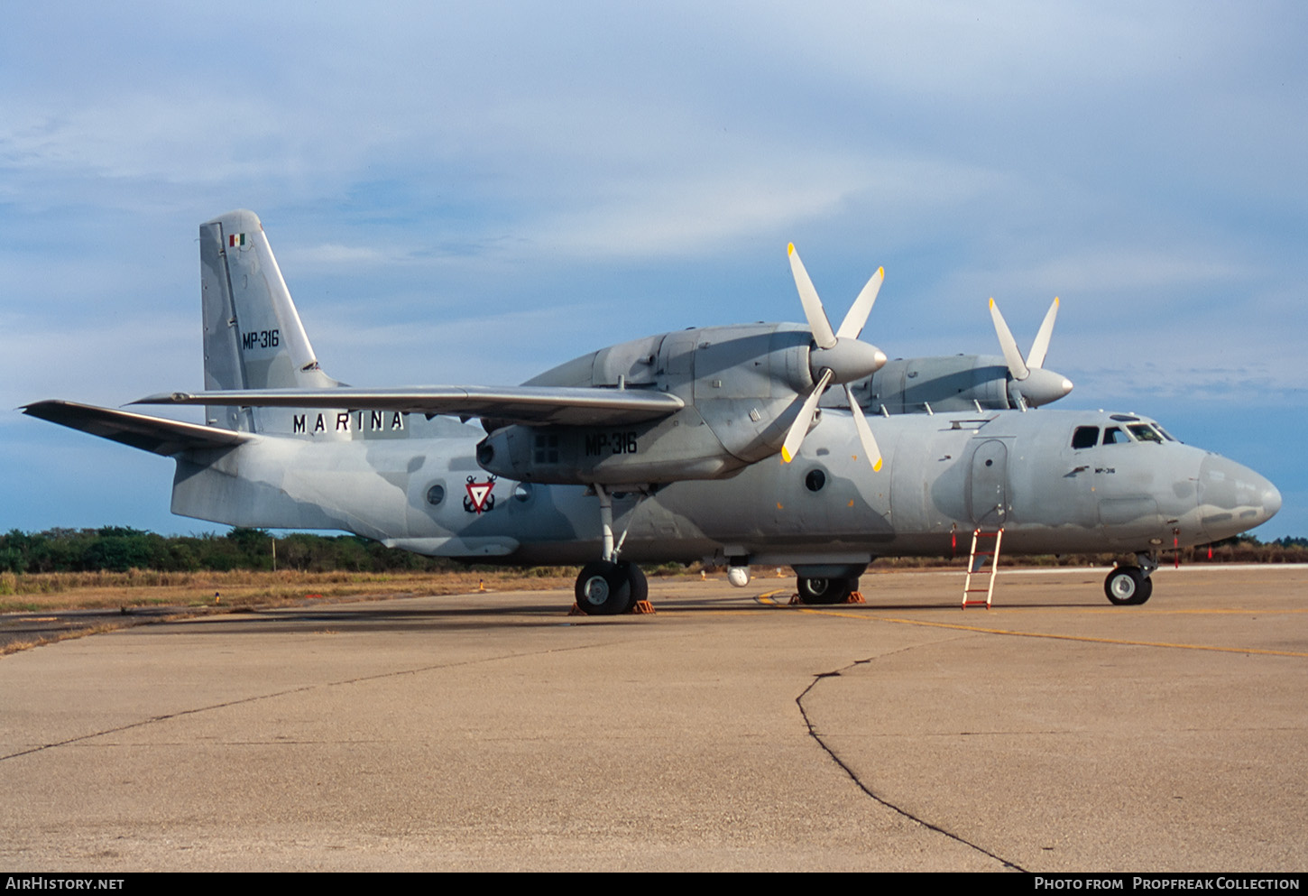Aircraft Photo of MP-316 | Antonov An-32B | Mexico - Navy | AirHistory.net #843776