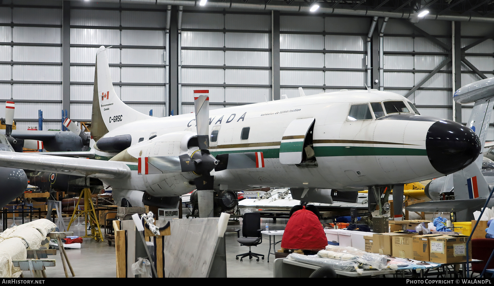 Aircraft Photo of C-GRSC | Convair 580 | Energy Mines and Resources - Canada Centre for Remote Sensing | AirHistory.net #843789