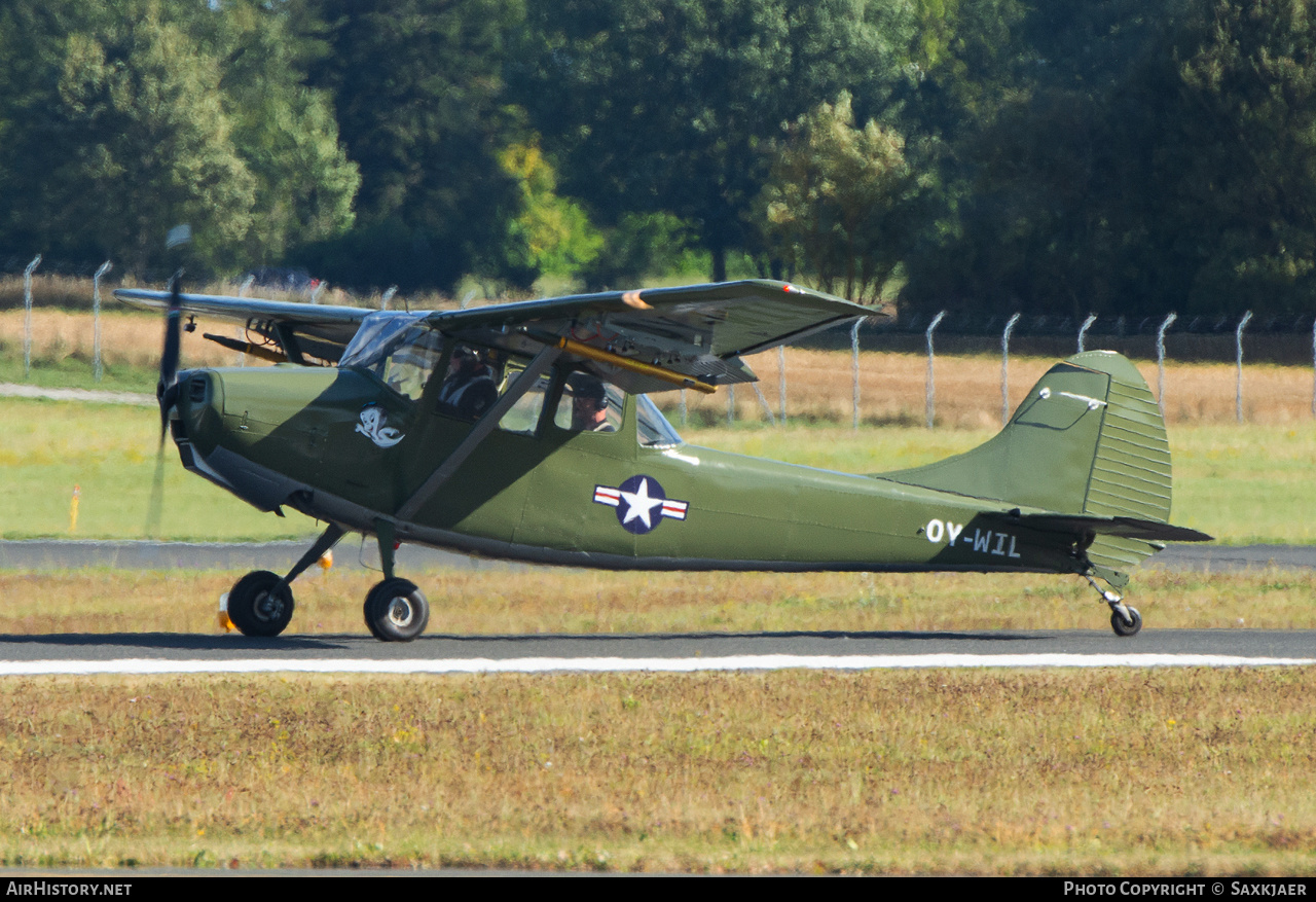 Aircraft Photo of OY-WIL | Cessna O-1E Bird Dog | USA - Air Force | AirHistory.net #843829