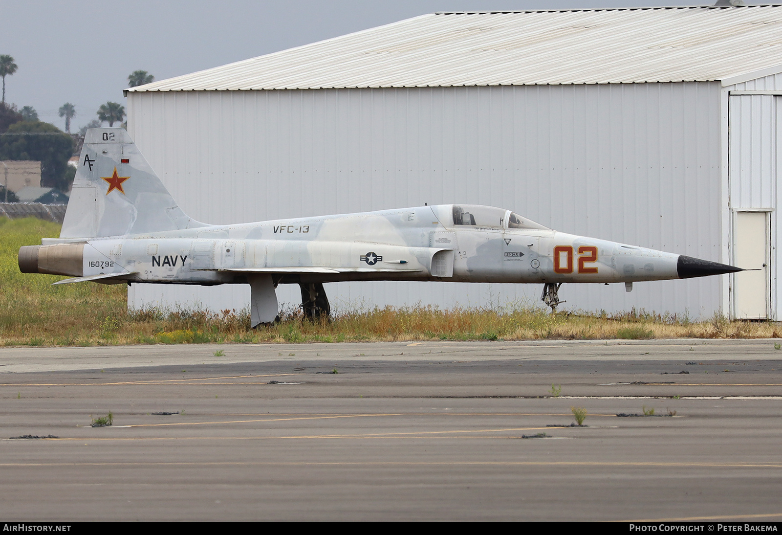 Aircraft Photo of 160792 | Northrop F-5E Tiger II | USA - Navy | AirHistory.net #843834