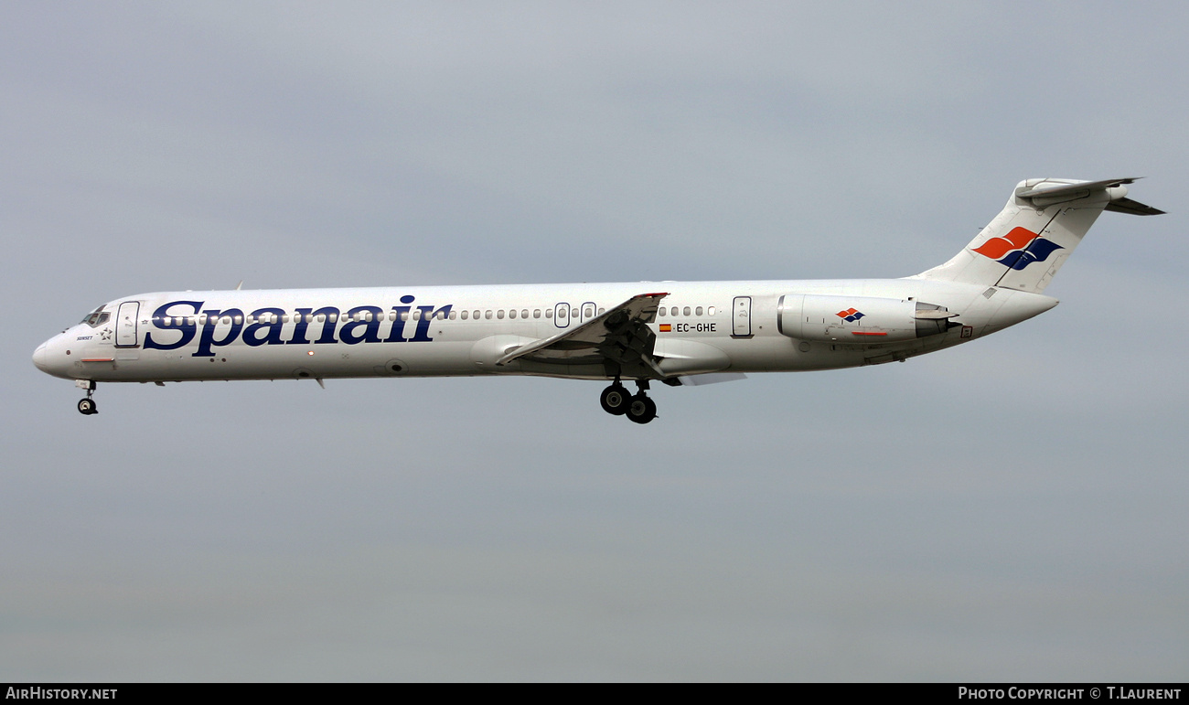 Aircraft Photo of EC-GHE | McDonnell Douglas MD-83 (DC-9-83) | Spanair | AirHistory.net #843851