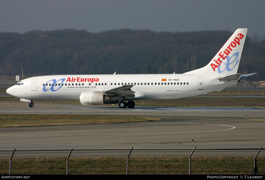 Aircraft Photo of EC-HGO | Boeing 737-85P | Air Europa | AirHistory.net #843864