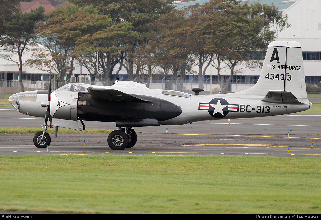 Aircraft Photo of N4313 / NL4313 / 434313 | Douglas A-26B Invader | USA - Air Force | AirHistory.net #843878
