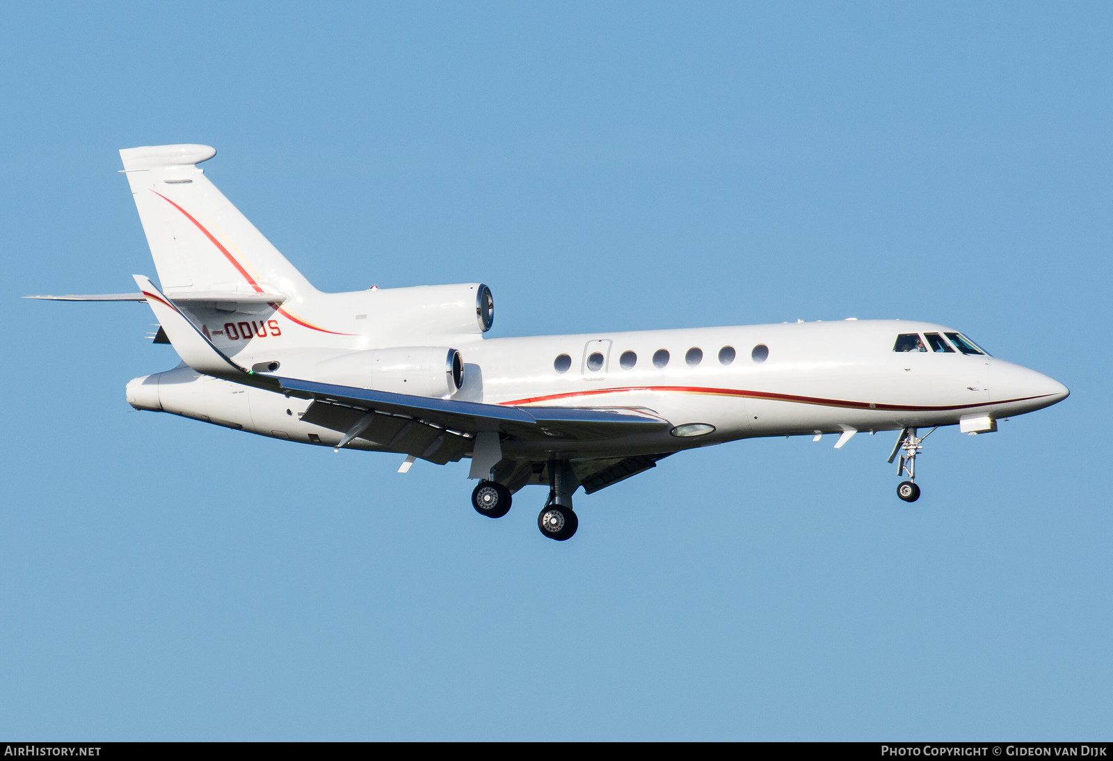 Aircraft Photo of M-ODUS | Dassault Falcon 50EX | AirHistory.net #843920