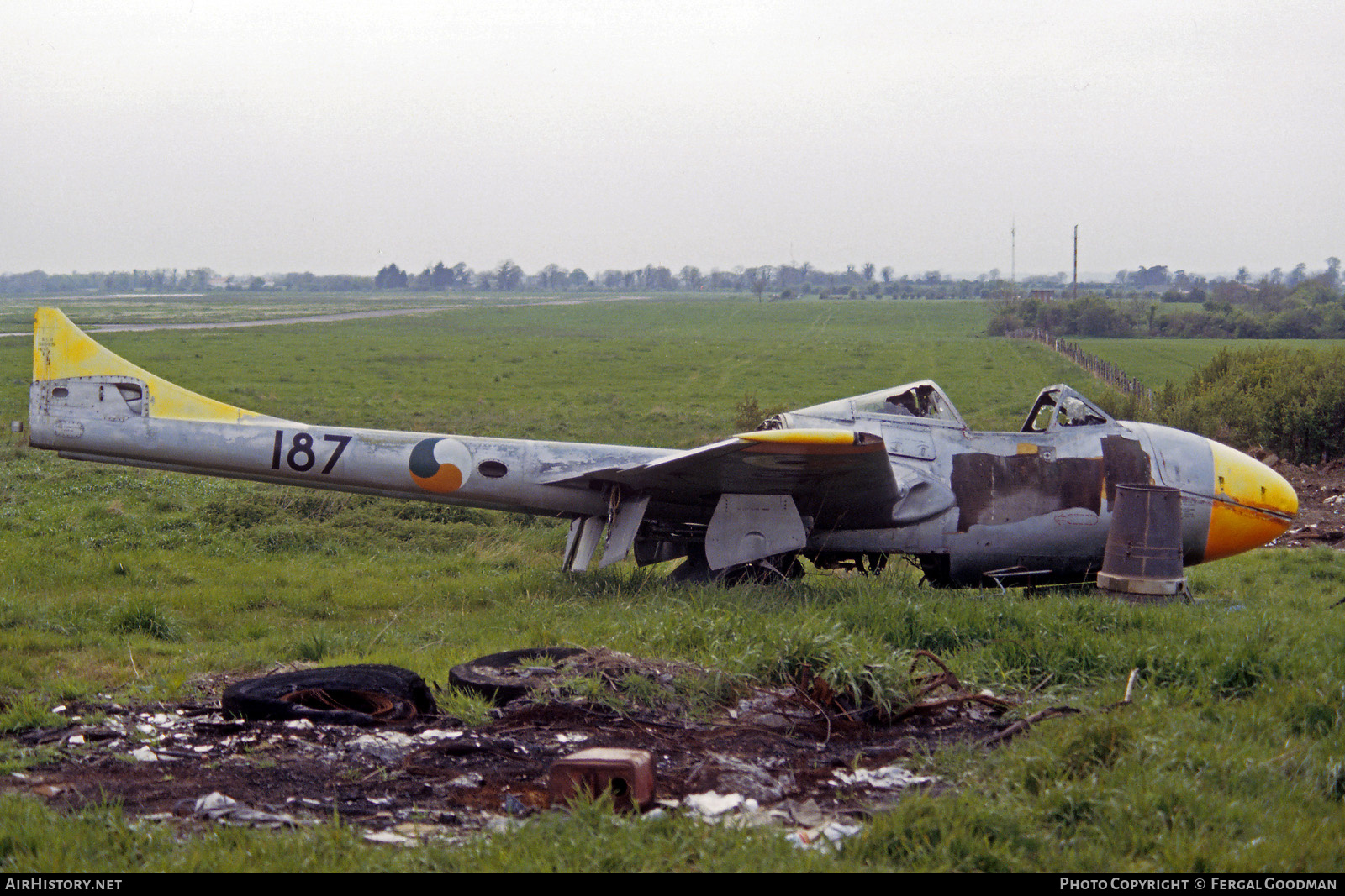 Aircraft Photo of 187 | De Havilland D.H. 115 Vampire T55 | Ireland - Air Force | AirHistory.net #843921