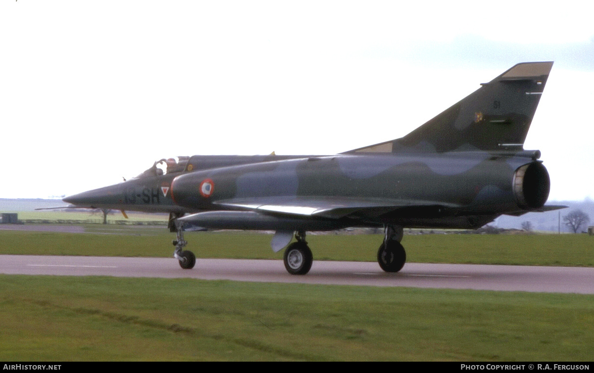 Aircraft Photo of 51 | Dassault Mirage 5F | France - Air Force | AirHistory.net #843922