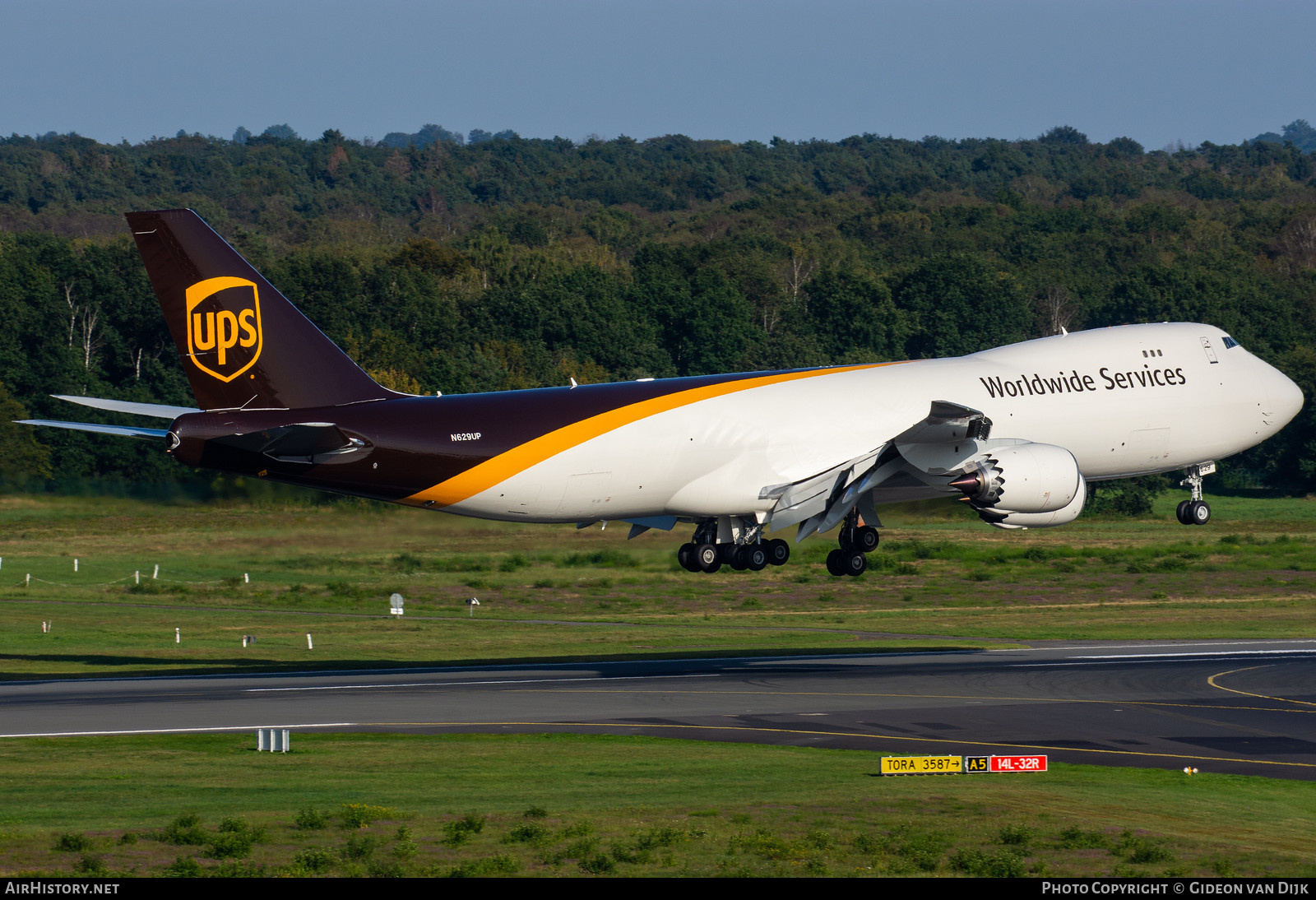Aircraft Photo of N629UP | Boeing 747-8F | United Parcel Service - UPS | AirHistory.net #843926