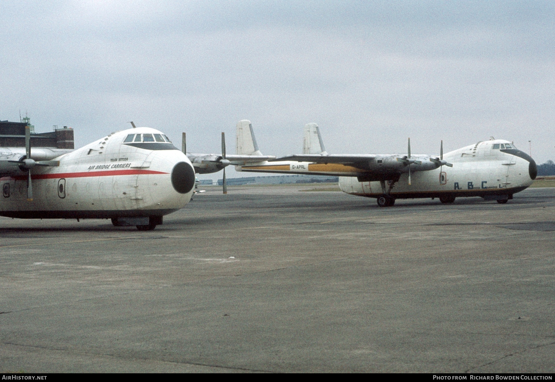 Aircraft Photo of G-APRL | Armstrong Whitworth AW-650 Argosy 101 | Air Bridge Carriers - ABC | AirHistory.net #843931
