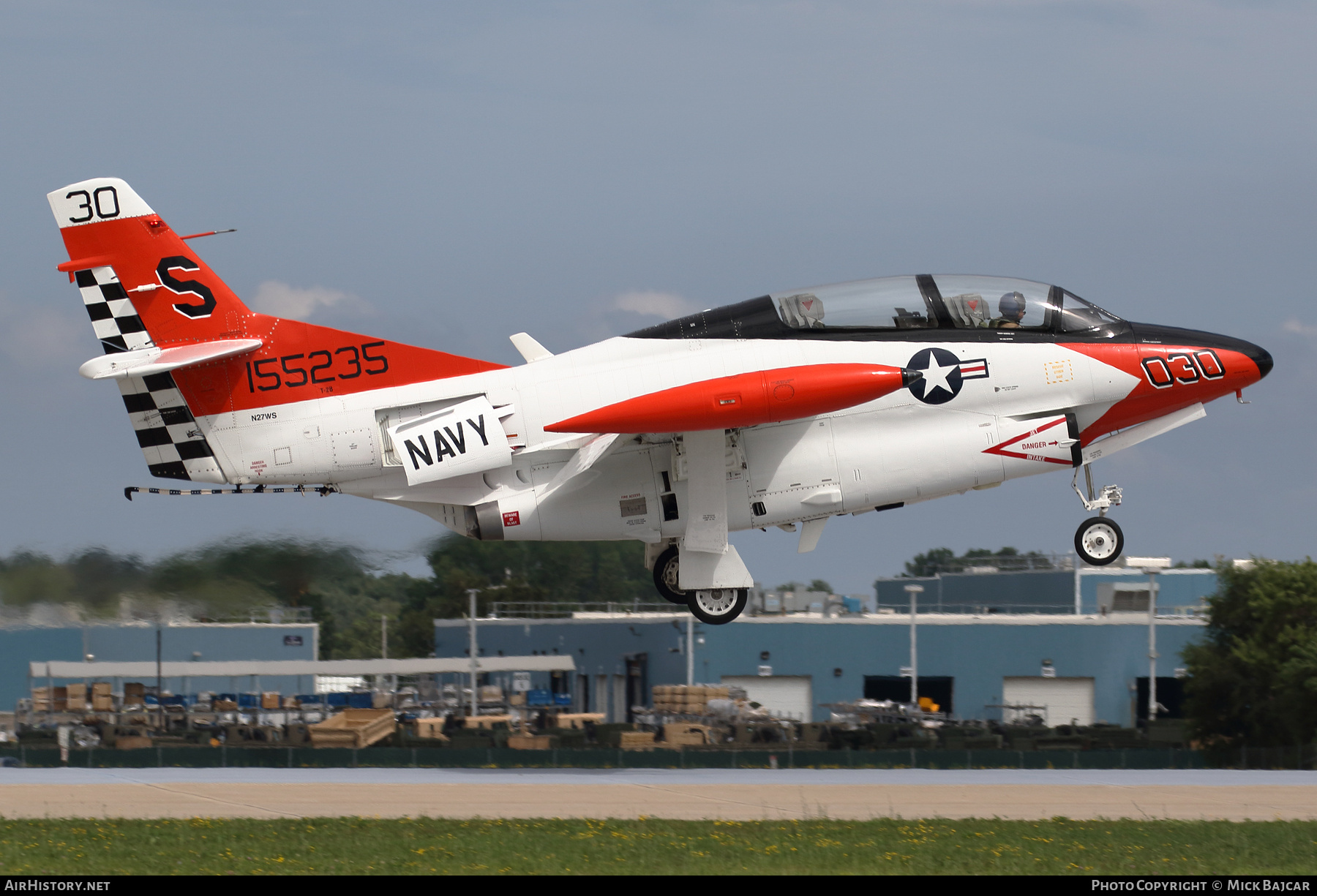 Aircraft Photo of N27WS / 155235 | North American T-2B Buckeye | USA - Navy | AirHistory.net #843943