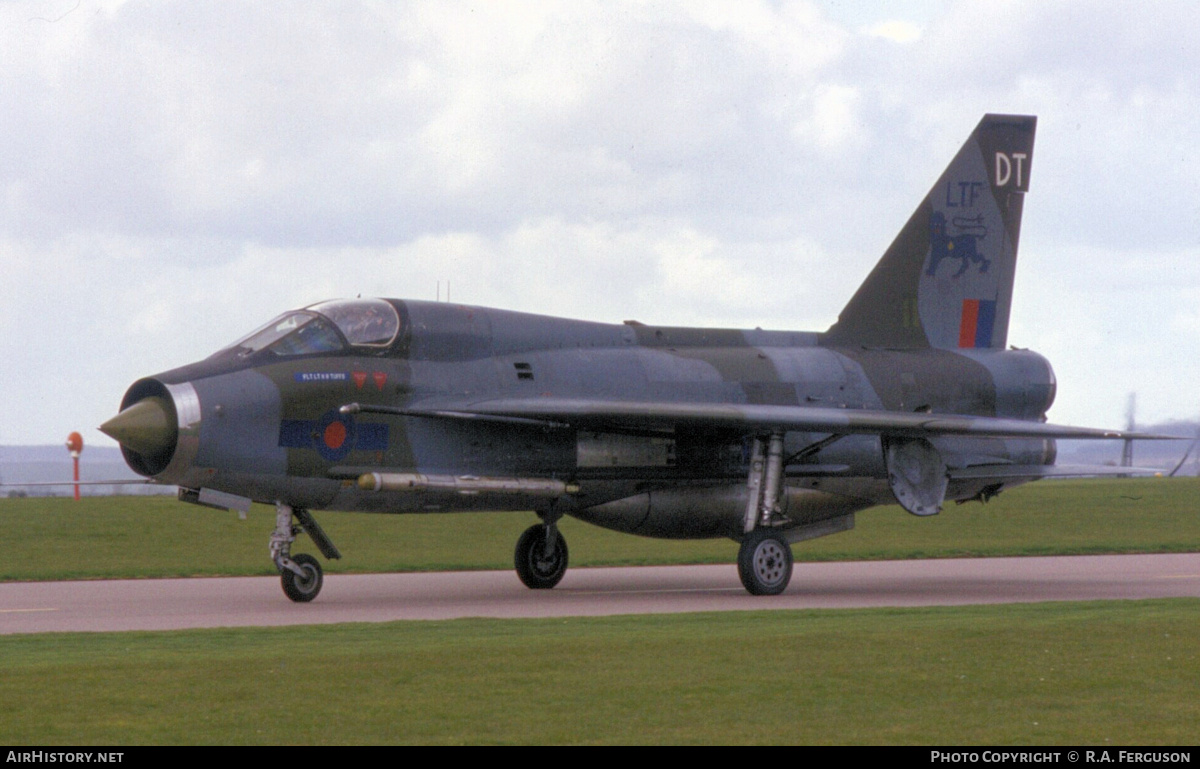 Aircraft Photo of XS456 | English Electric Lightning T5 | UK - Air Force | AirHistory.net #843957