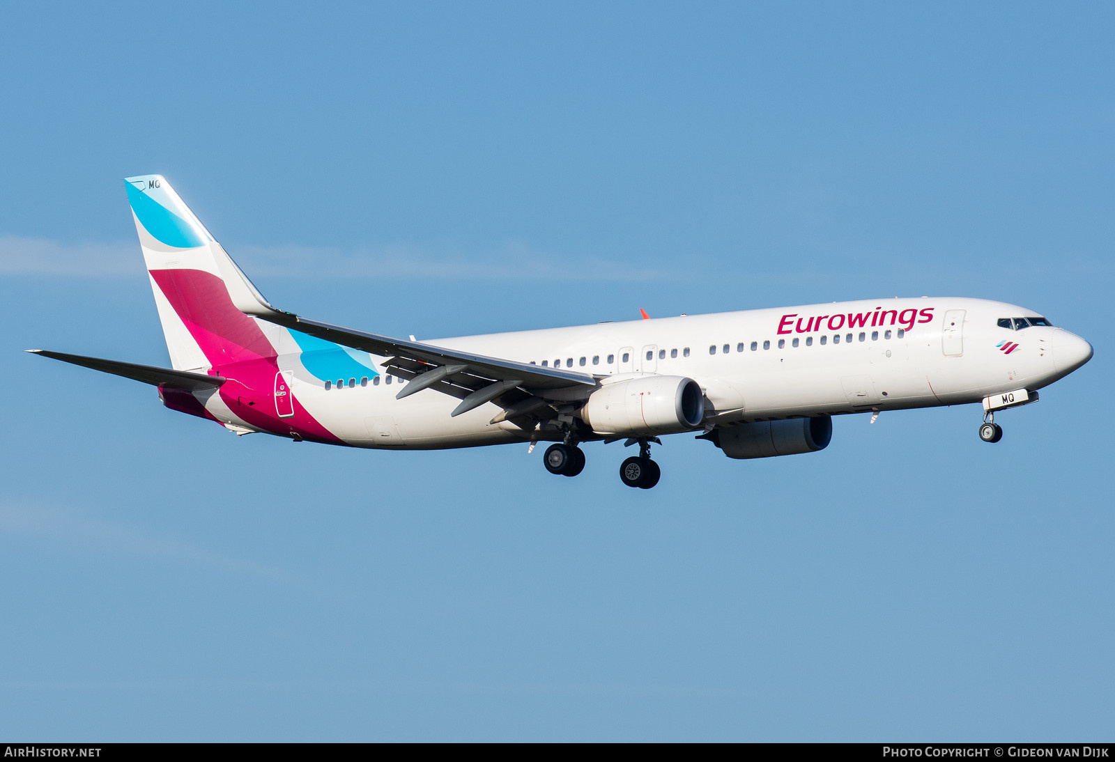 Aircraft Photo of D-ABMQ | Boeing 737-86J | Eurowings | AirHistory.net #843968