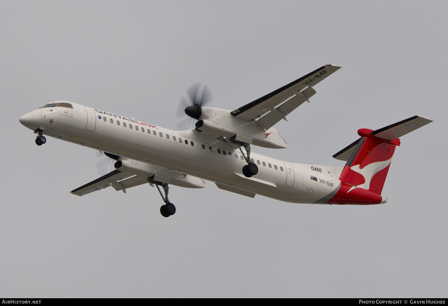 Aircraft Photo of VH-84F | Bombardier DHC-8-402 Dash 8 | QantasLink | AirHistory.net #843983