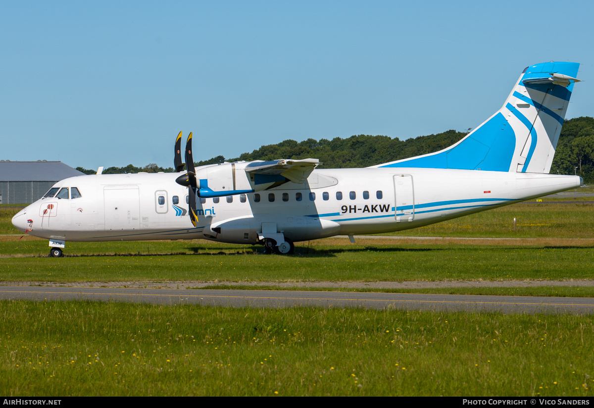 Aircraft Photo of 9H-AKW | ATR ATR-42-500 | Omni Táxi Aéreo | AirHistory.net #843985