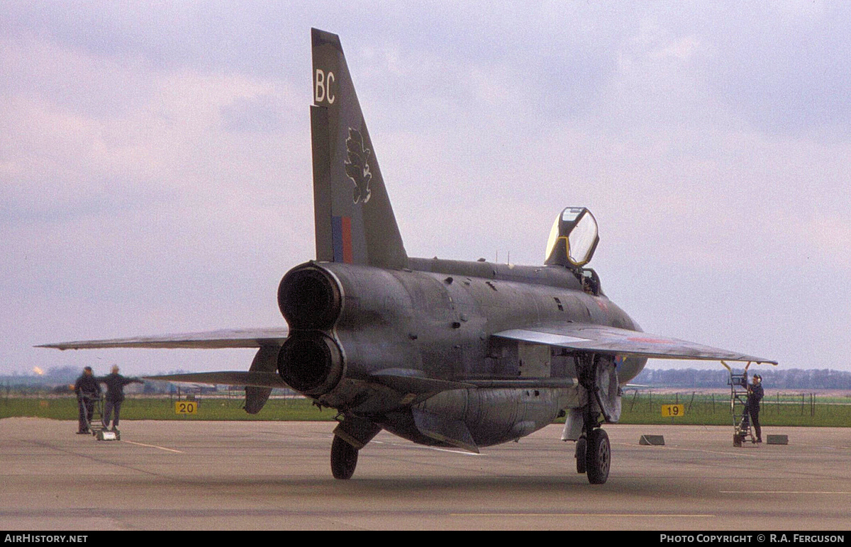 Aircraft Photo of XS897 | English Electric Lightning F6 | UK - Air Force | AirHistory.net #844002