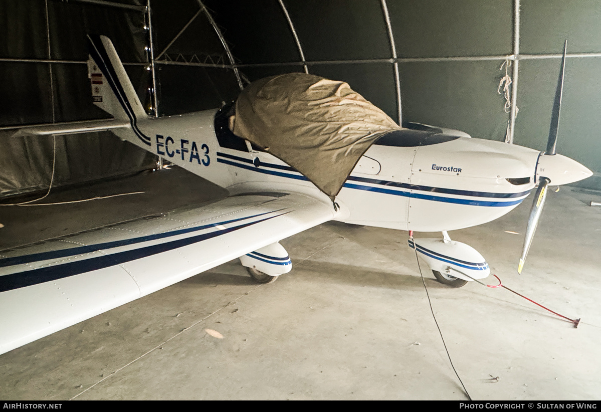 Aircraft Photo of EC-FA3 | Evektor-Aerotechnik EV-97 Eurostar | AirHistory.net #844004