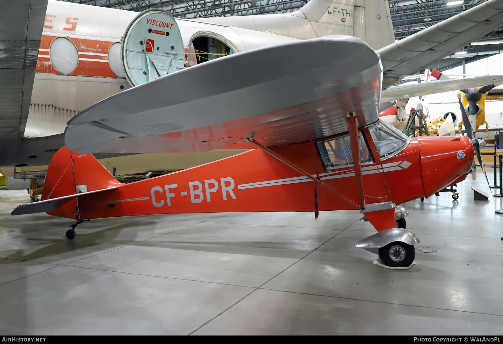 Aircraft Photo of CF-BPR | Taylorcraft BC-65 | AirHistory.net #844012