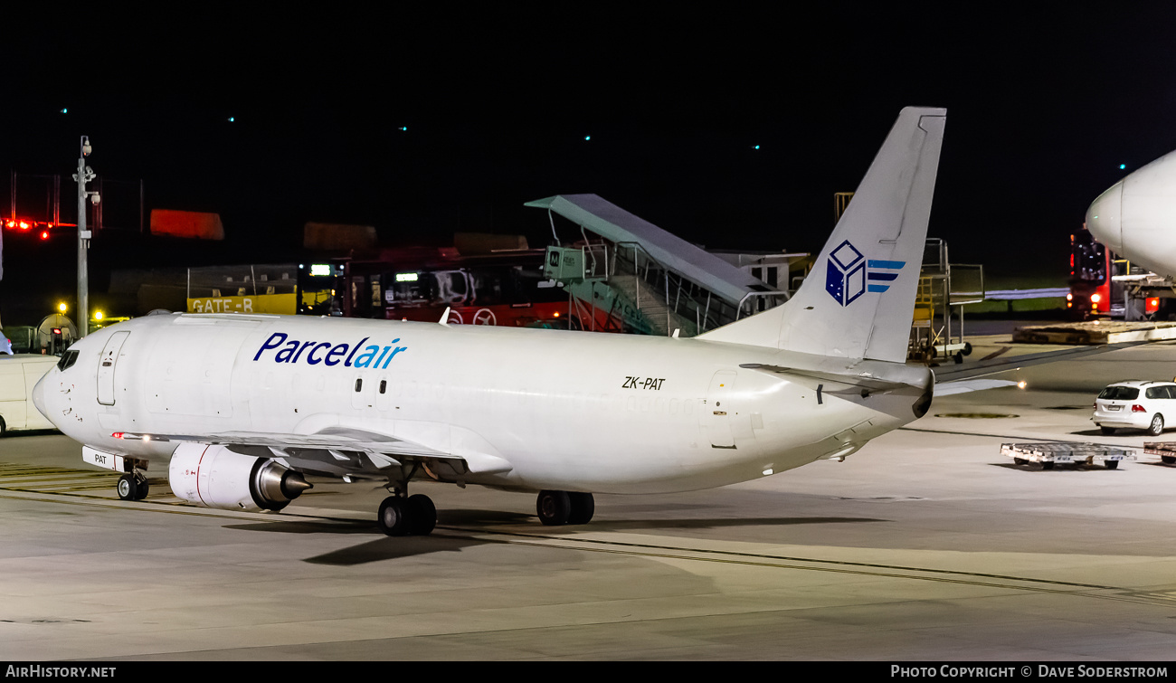 Aircraft Photo of ZK-PAT | Boeing 737-4Y0(SF) | Parcelair | AirHistory.net #844015