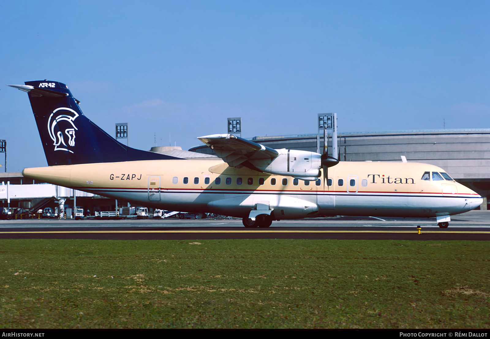 Aircraft Photo of G-ZAPJ | ATR ATR-42-300 | Titan Airways | AirHistory.net #844020
