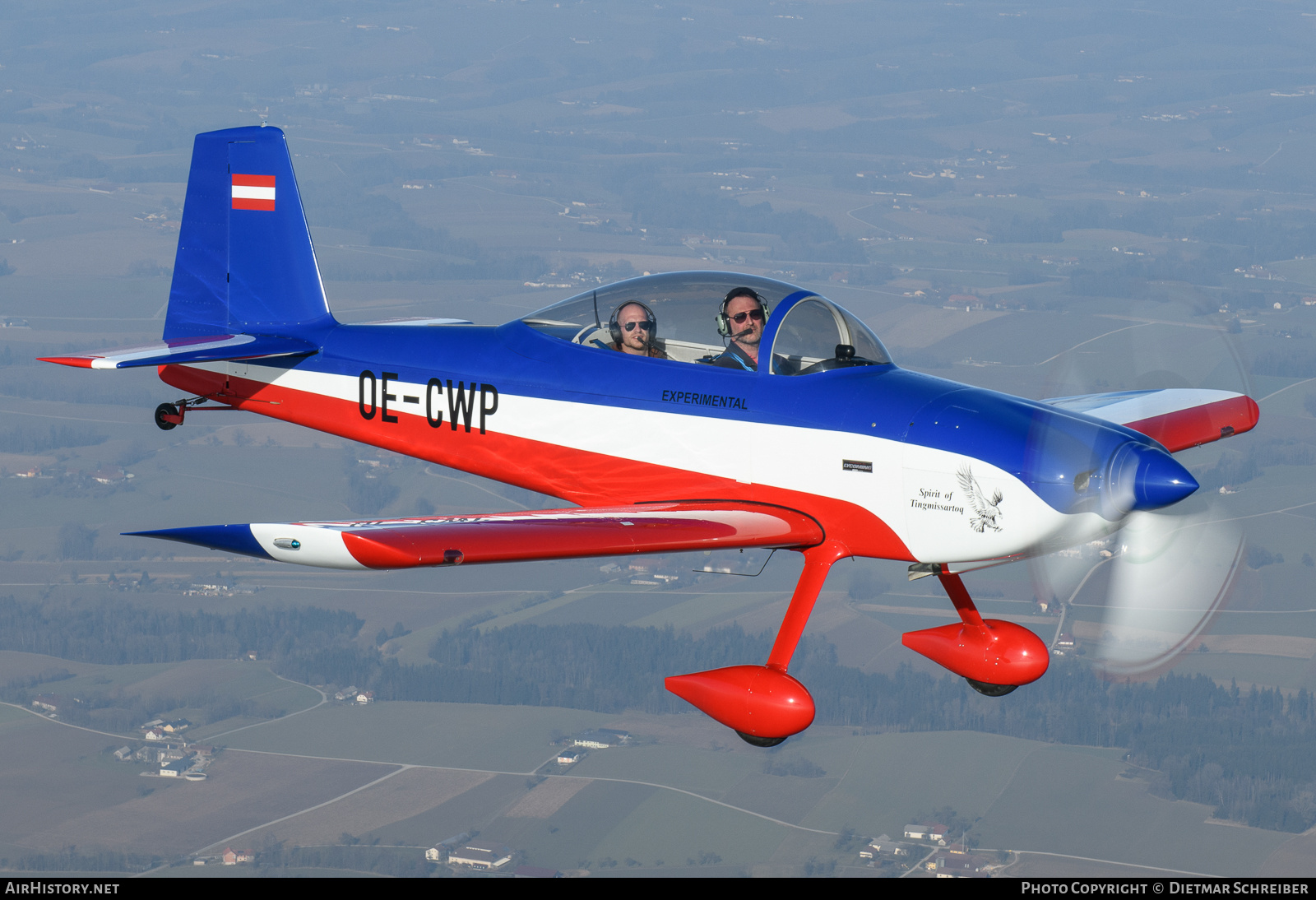 Aircraft Photo of OE-CWP | Van's RV-8 | AirHistory.net #844026