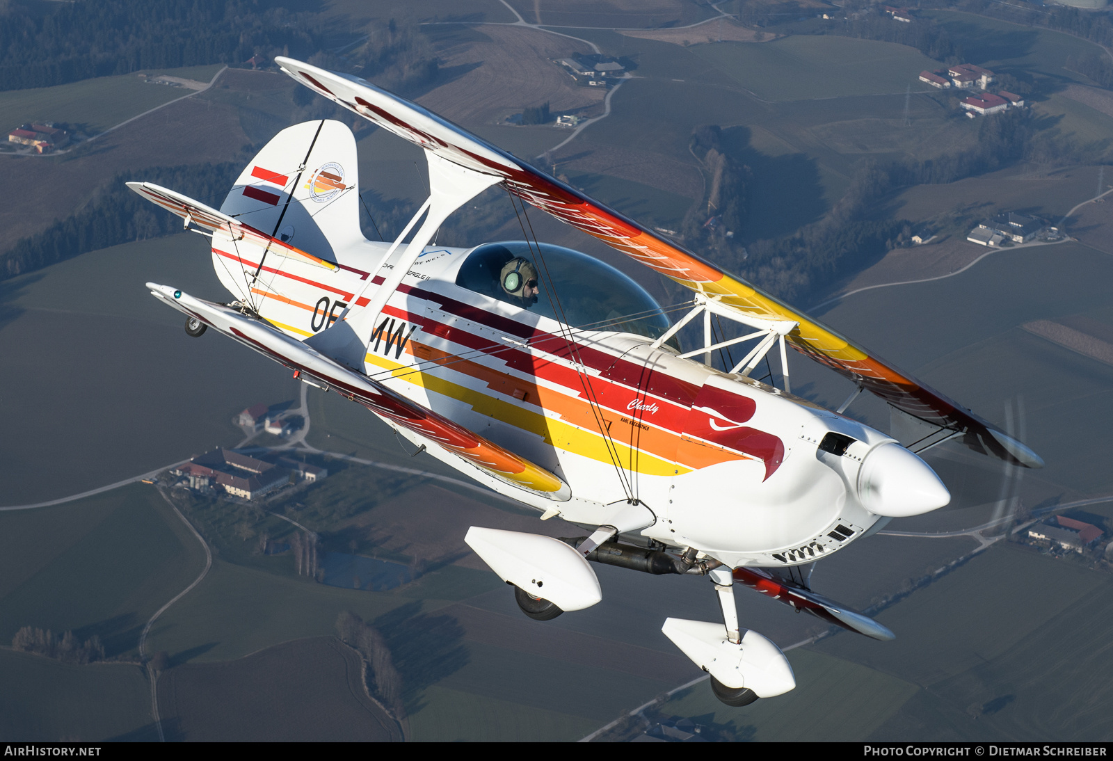 Aircraft Photo of OE-AMW | Christen Eagle II | Weisse Möwe Wels | AirHistory.net #844032