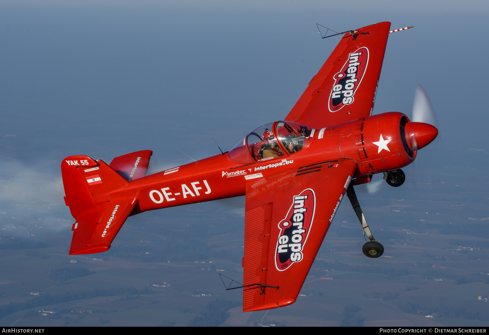 Aircraft Photo of OE-AFJ | Yakovlev Yak-55 | AirHistory.net #844033